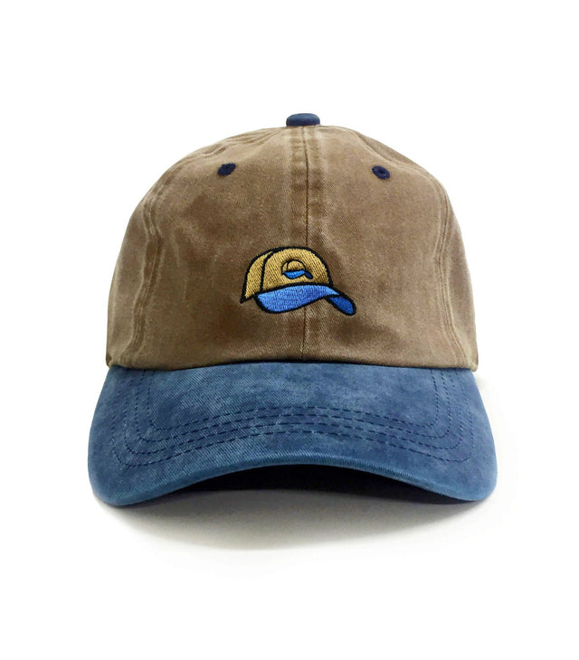 Hat Hat Hat Two-Tone Dad Hat – funny embroidered dad hat, cotton 6-panel design, comfortable and perfect gift for dads