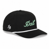 Dad Rope Hat | Black & White w/Mint
